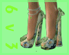 6v3| Spring Green Pumps