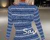 SweaterDress-Navy/Wht