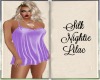 Silk Nightie Lilac