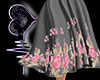Sweet Rose Dress Smoke