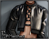 Cropped Harness Jacket