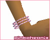 Sparkling Pink Bangles