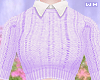 w. Cute Lilac Sweater