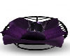 Gig-Purple Snuggle Chair