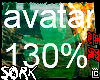 avatar scaler 130%