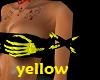 armband spike yellow L