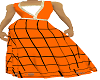 space dress orange #2