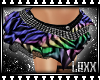 [xx] Punky Zebra Skirt 2