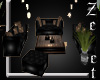 Black Couch set