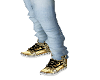 Dane's Gold Sneakers