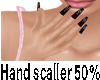 S Hand scaller 50%