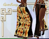 iQK African Brown Skirt