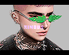 会 GREEN FLAMES GLASSES