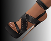 SL Black Spiked Shoes