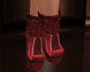 Fall Boots Deep Red