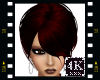 4K Dark Red Neria Hair