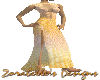 Golden Egyptian Gown