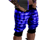 Blue Neon Pants