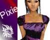 *P* Purple Vevet Blouse