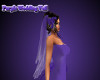 Purple Wedding Vail