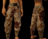 Bloodied Tan Camo Pants