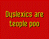 dyslexic tee