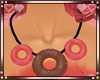 {B} Donut Necklace
