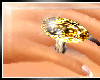 [QX] Yellow Crystal Ring