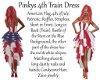 Pinkys 4th Train Dress