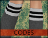 C | Black Stripe Socks