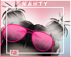 ɳ Hot Pink Sunglasses