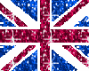 british flag glitter