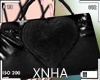 ♡ Bag Heart  Black