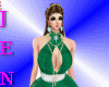 Emerald Green Sxy Gown
