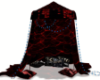 black red skull canopy
