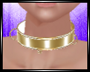 Gold Collar w Rings