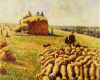 Flock of Sheep  Pissarro