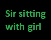 Sir sitting with girl