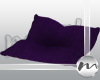 !M Purple Cuddle Pillow