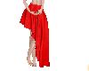A~ Red Greek Skirt