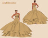 Fishtail Gold Gown #2