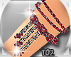 T~ Red Bracelet jewelry