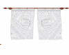 lace white curtain