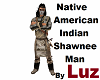 Shawnee Man Cutout