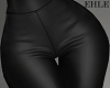 RLL- Black Leather Pants