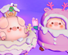 Cute Pigs Xmas♡