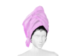 Pink Towel Hair
