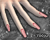 🍒 soft pink nails