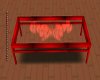 [DF]Red glass table coff