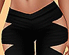 Sexy Black Open Pants